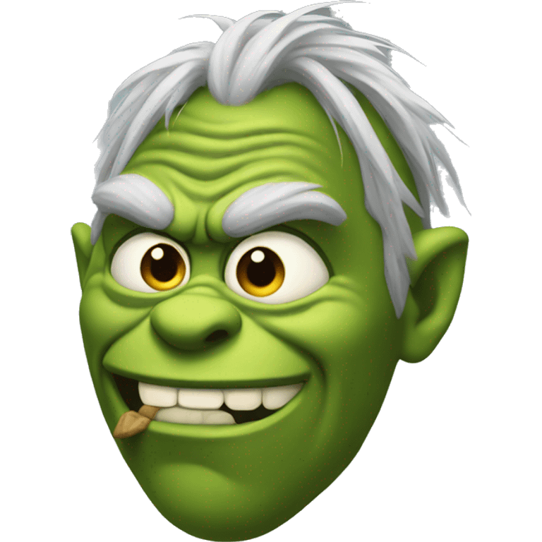 Rock Grinch  emoji