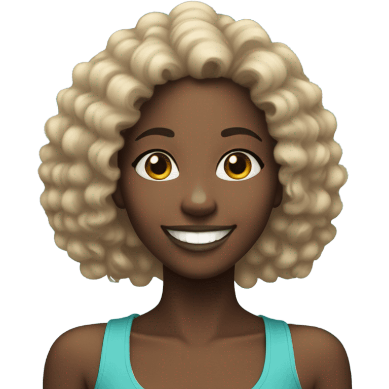 pretty black girl emoji