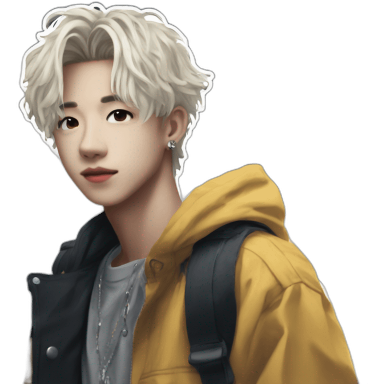 Bang chan stray kids  emoji