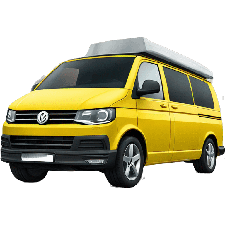 Yellow VW T5 emoji