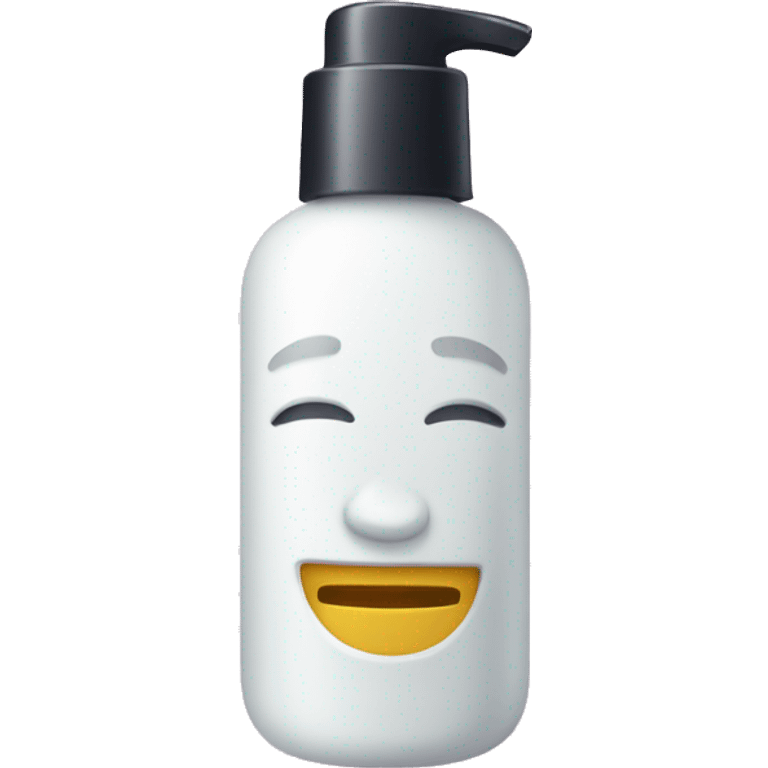 little facial sunscreen bottle isidn emoji