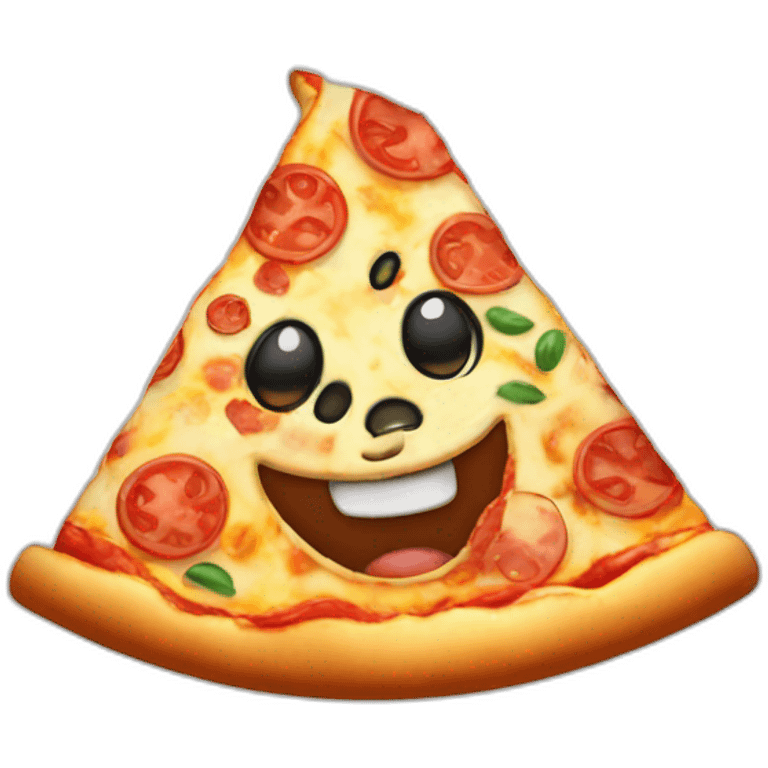 Happy Pizza emoji