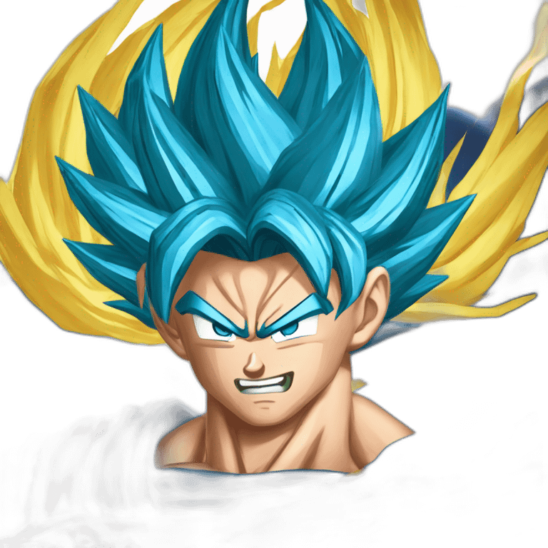 Vegito super saiyan blue emoji