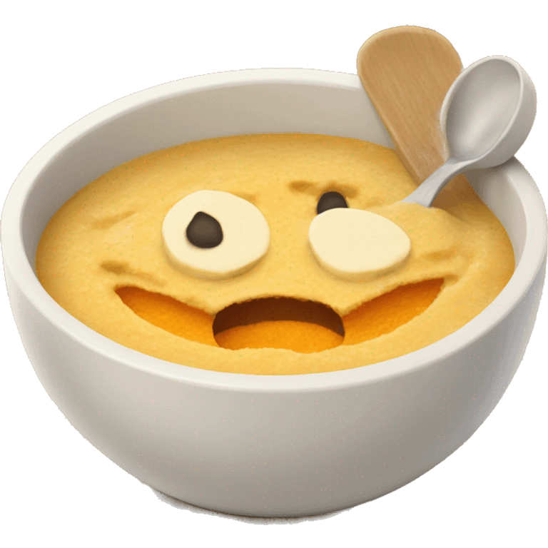 Pumpkin porridge emoji