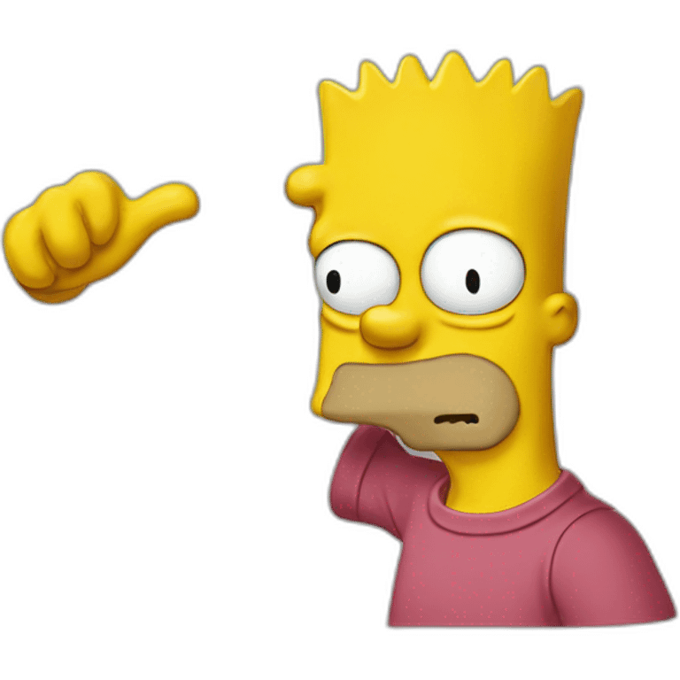 Bart simpson emoji