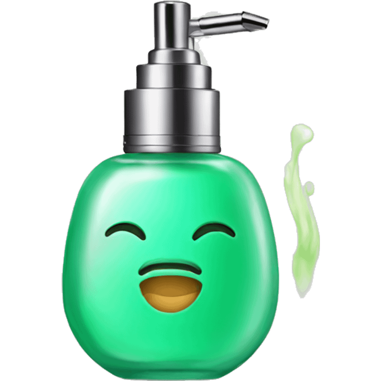 Perfume with atomizer emoji