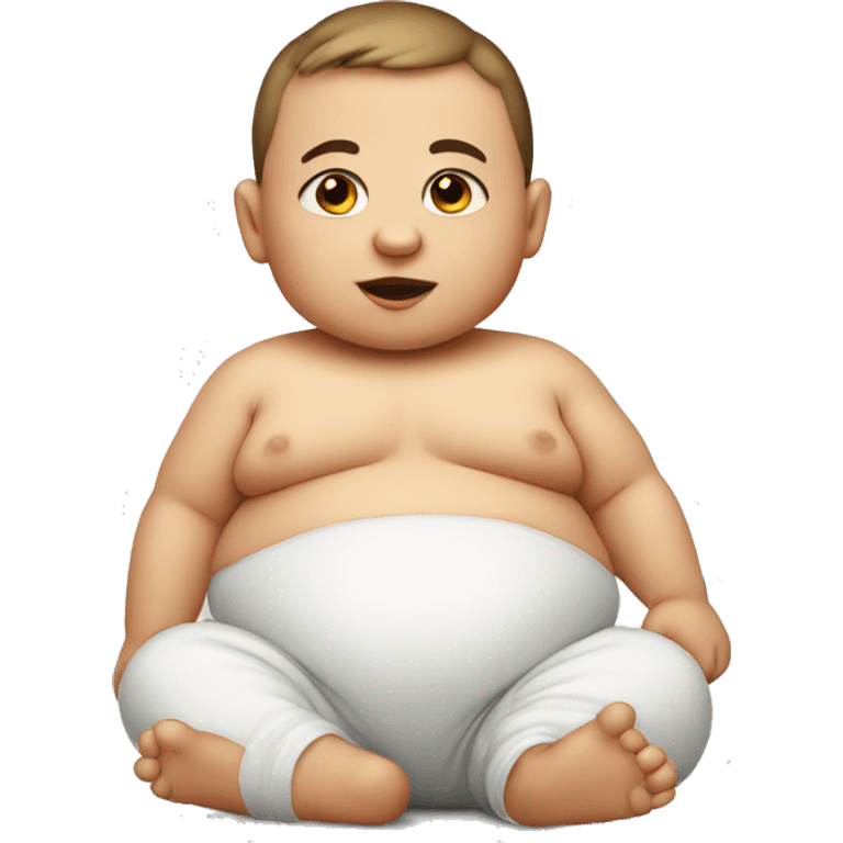 fat baby emoji