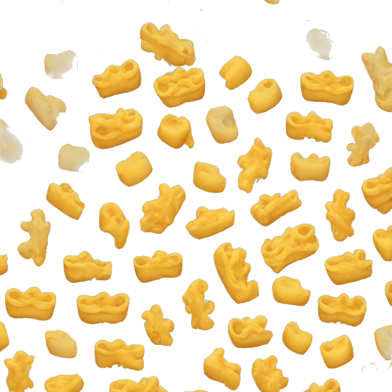 Mac and cheese emoji