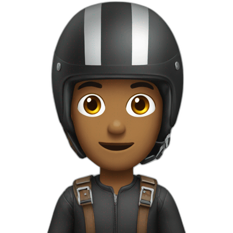 Magnetic rider emoji