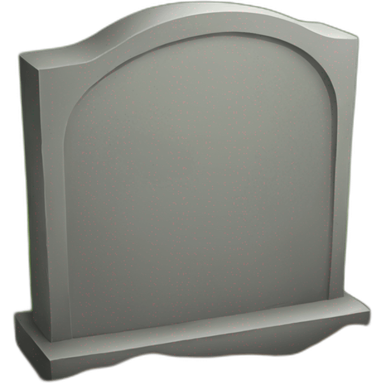 a grave emoji