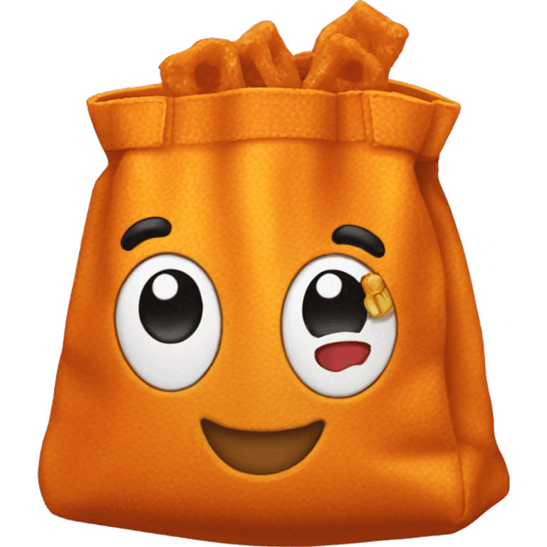 Cheeto bag emoji