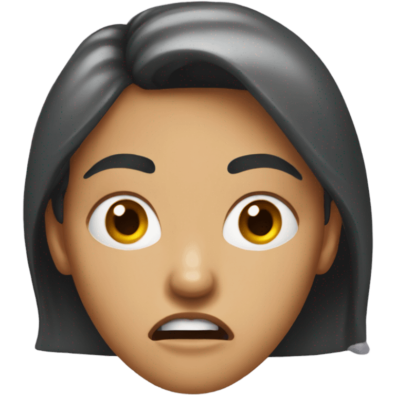 Angry woman emoji