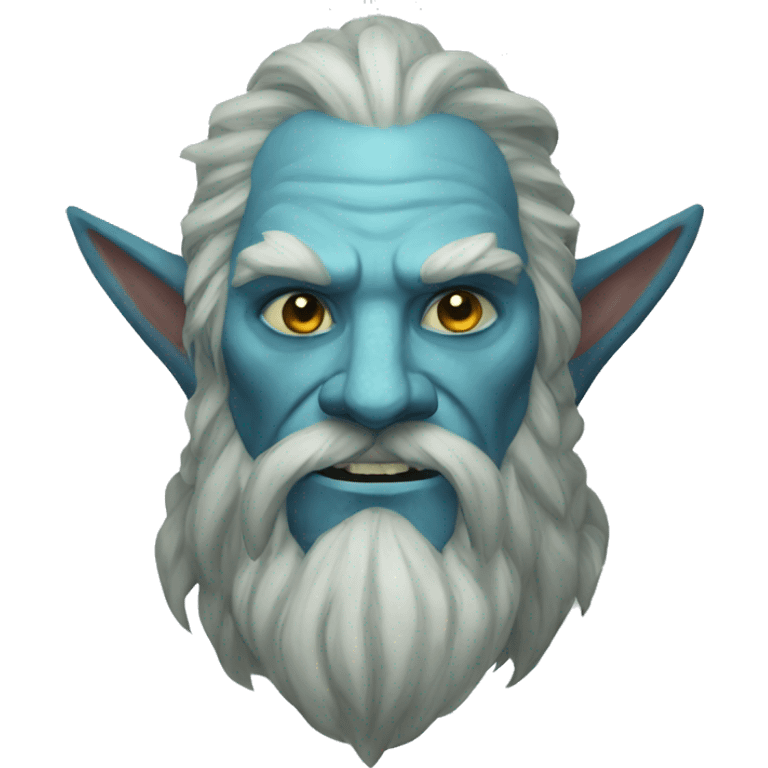 Spectral giant firbolg blue emoji