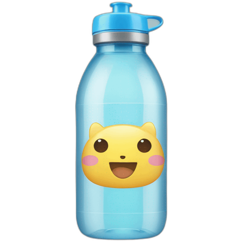 Kawaii water bottle emoji