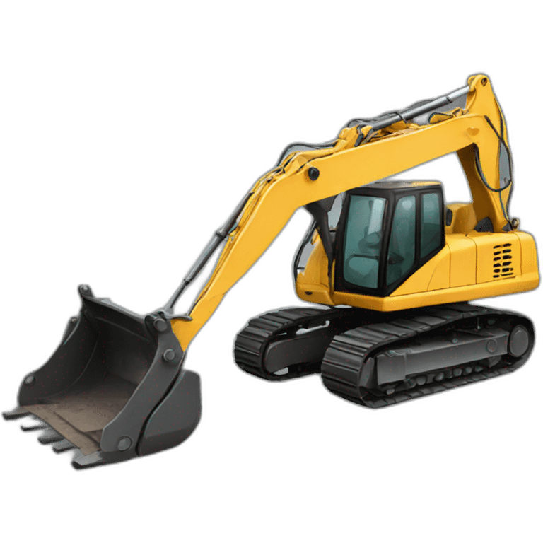 Excavator  emoji