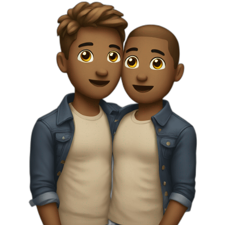 Gay love emoji