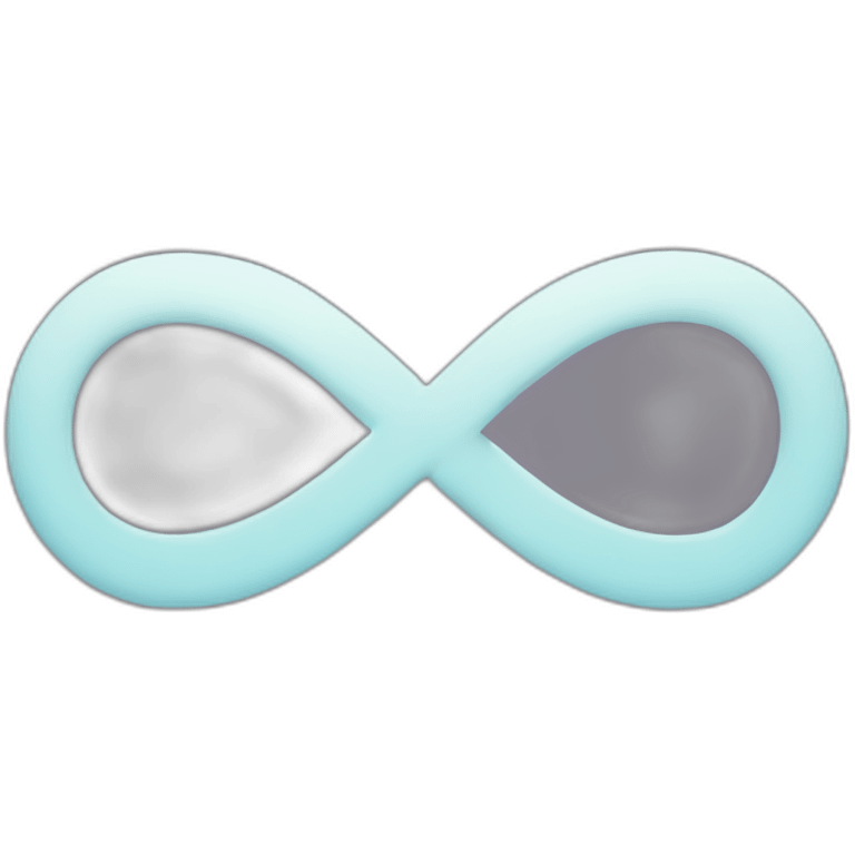 Infinity symbol emoji