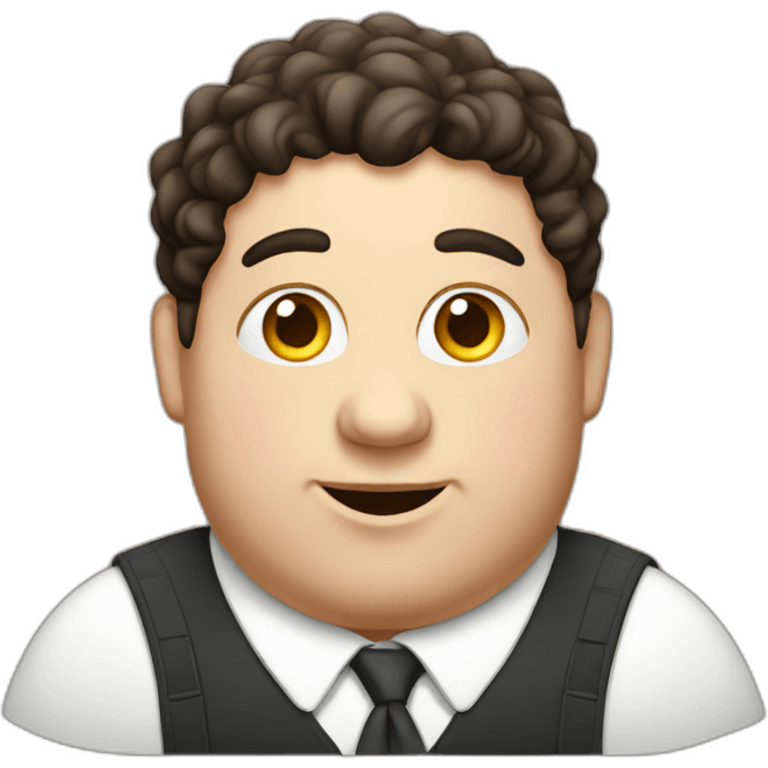 Fat Jewish boy emoji