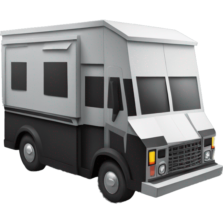 papercraft, darth Vader’s step van emoji