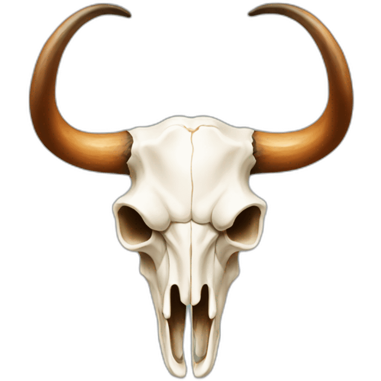 longhorn skull emoji