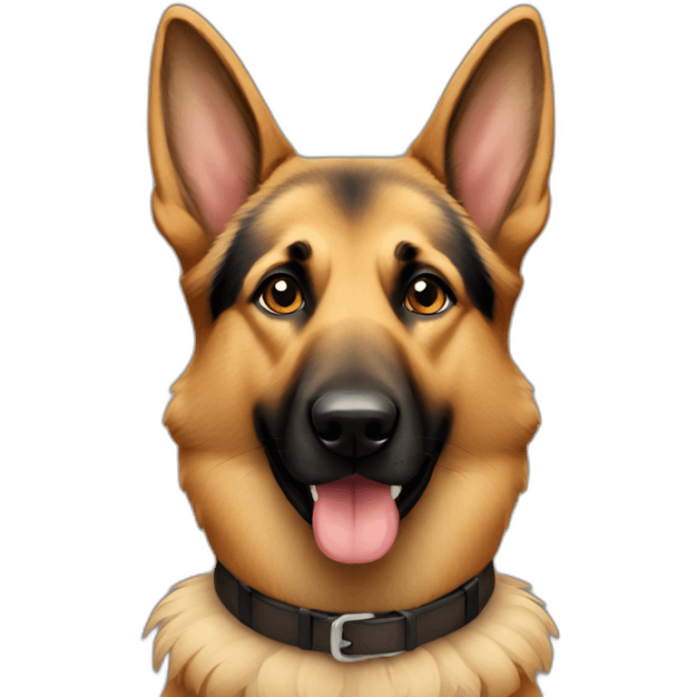 german shepard emoji