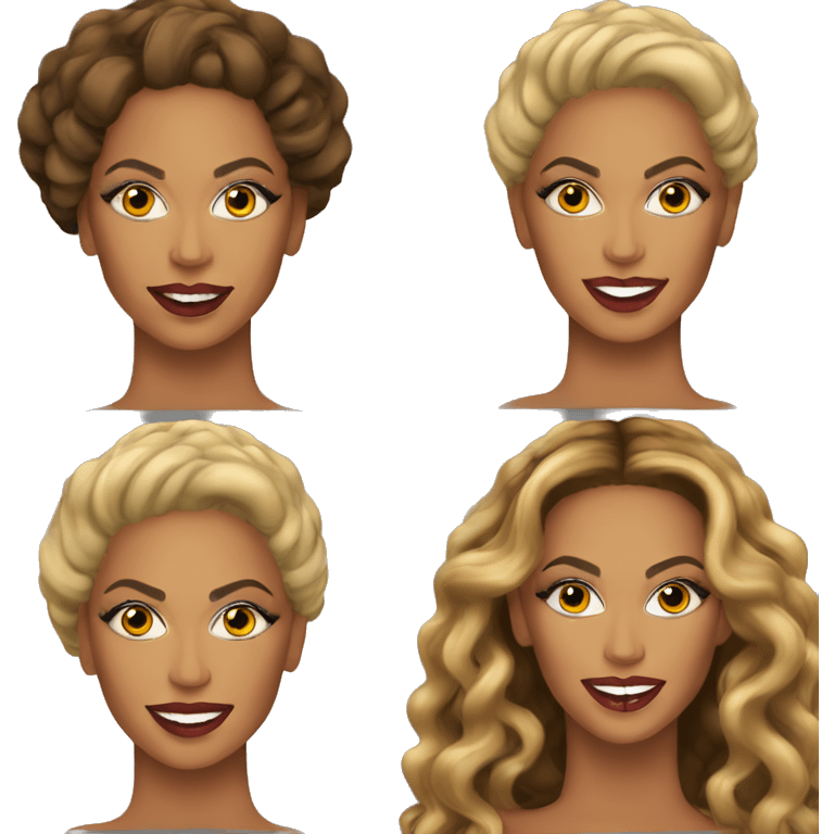 :beyonce: make up  emoji