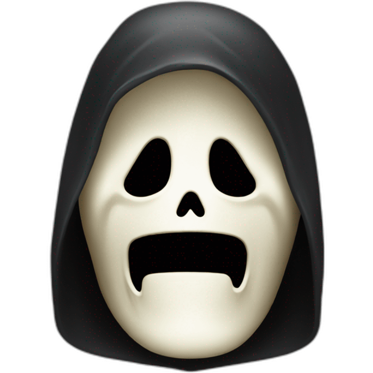 Ghostface scream movie emoji