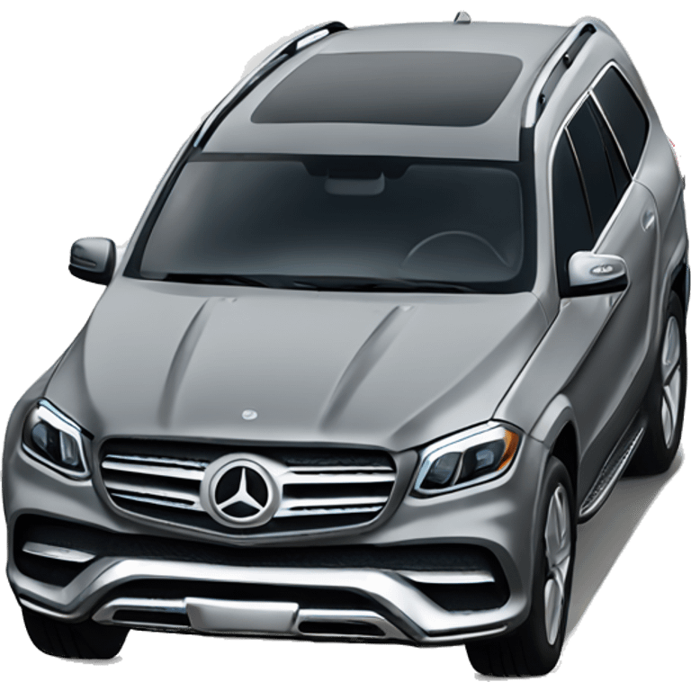 crashed mercedes GLS emoji