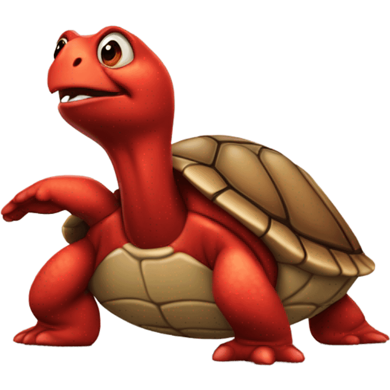 Nina turtle red angry emoji