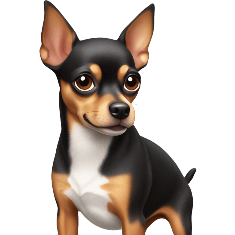 cute chihuahua mini pinscher dog emoji