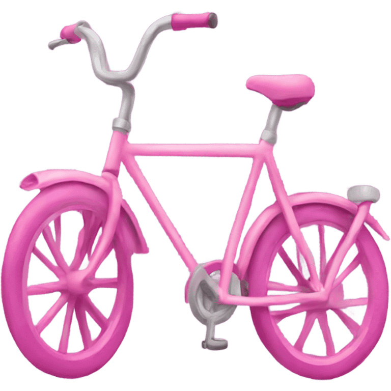 pink bike emoji