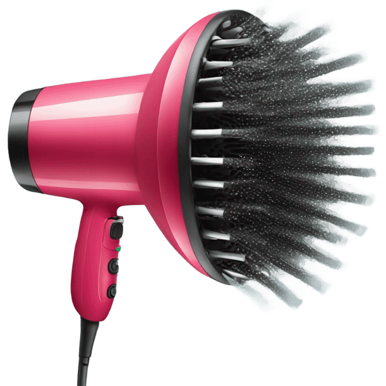 Blow dryer diffuser emoji