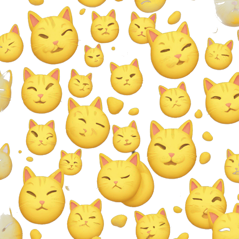 Yellow cat  emoji