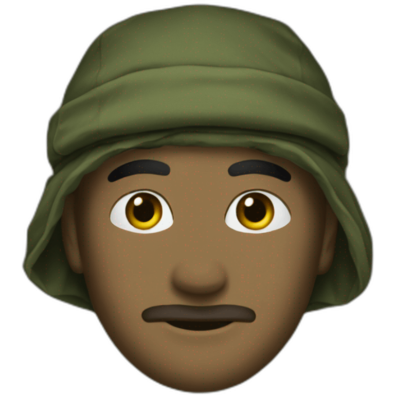 army bandana emoji