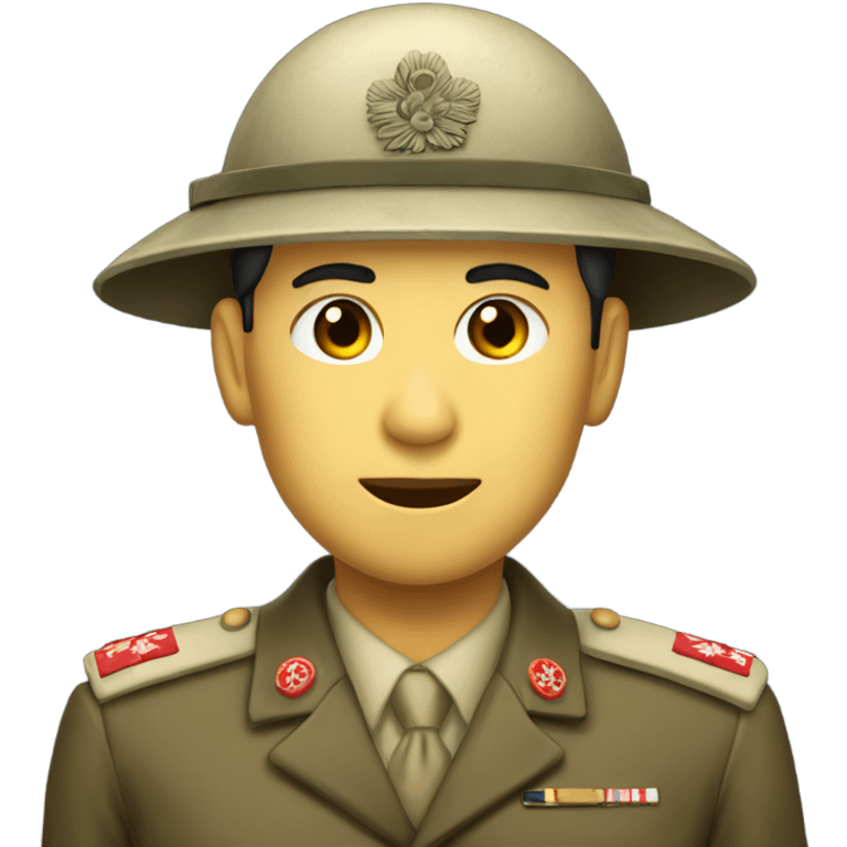 WWII Japanese Officer Soldier emoji