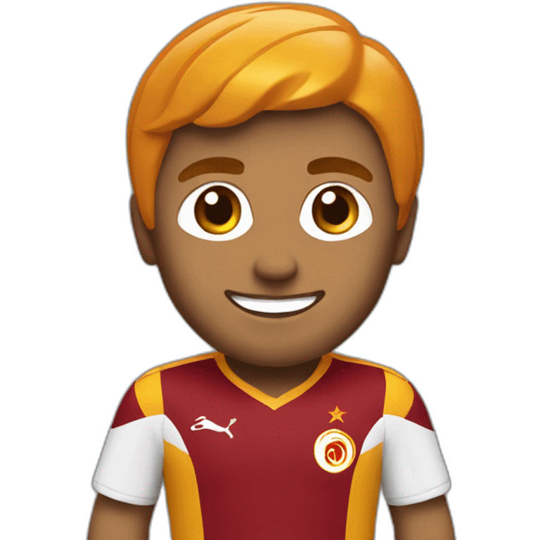 Galatasaray player and logo emoji