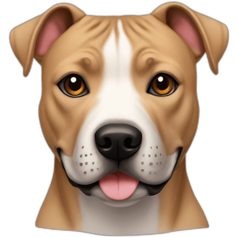 biege staffy emoji