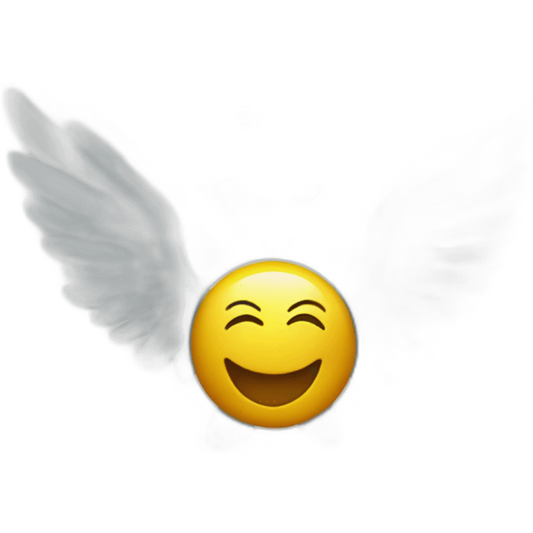 flying money shineing emoji