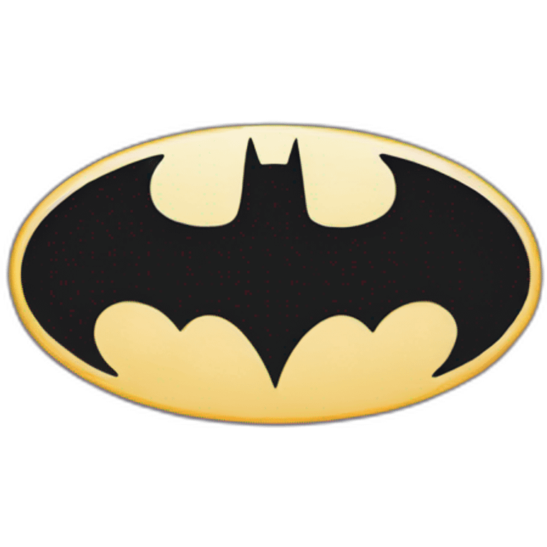 batman logo emoji