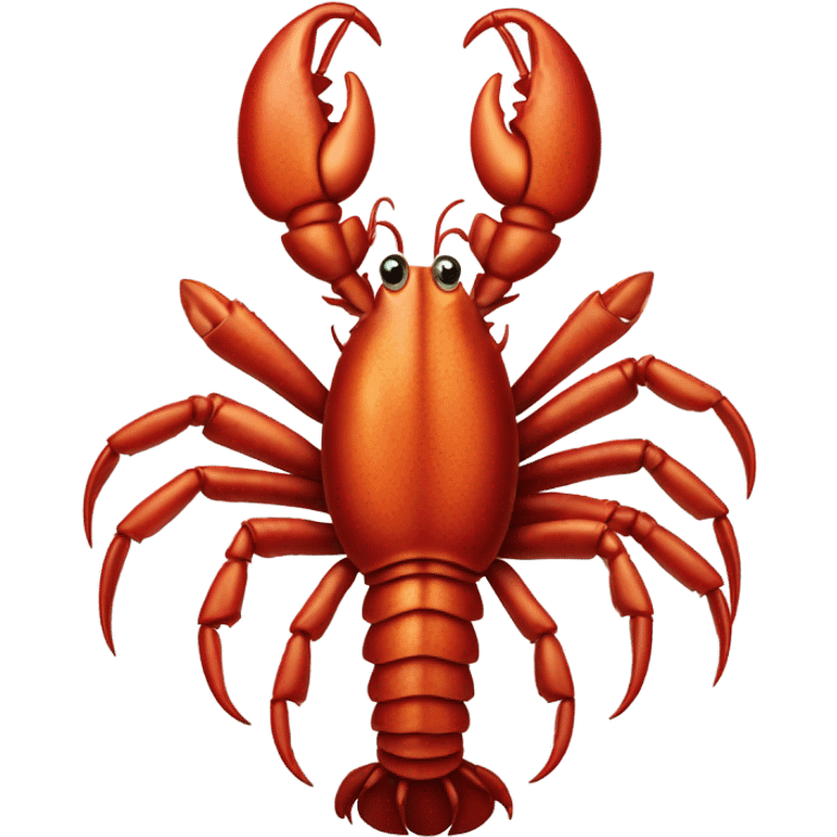 Evil mutated lobster 5 extra claws emoji