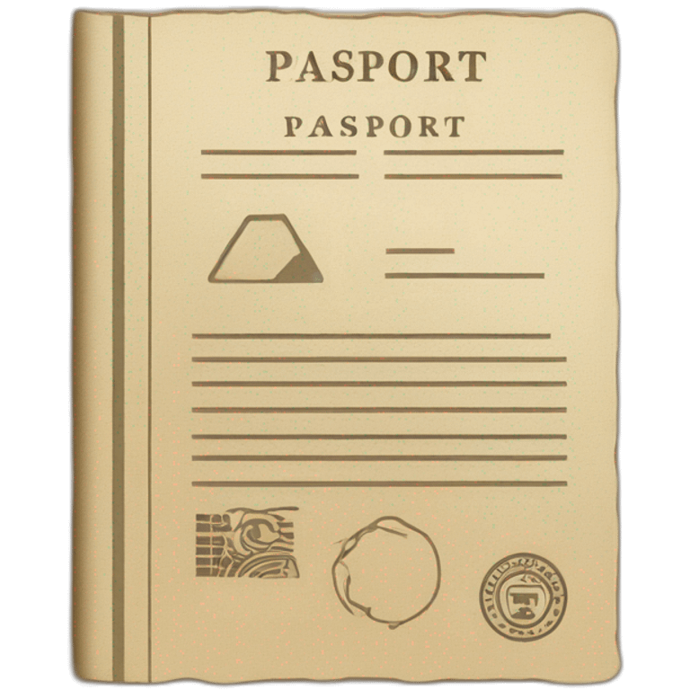 passport document emoji