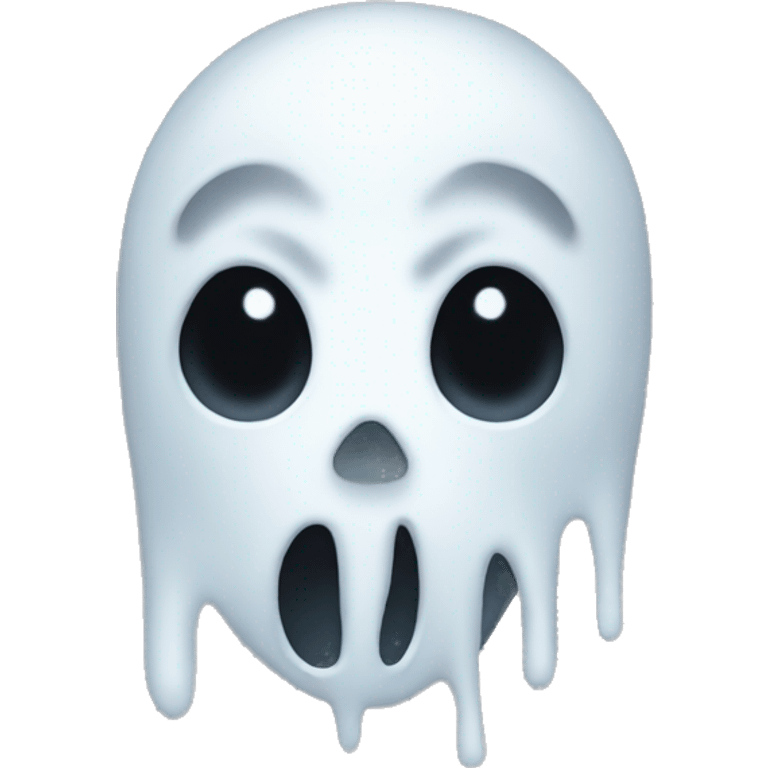 Ghost face emoji