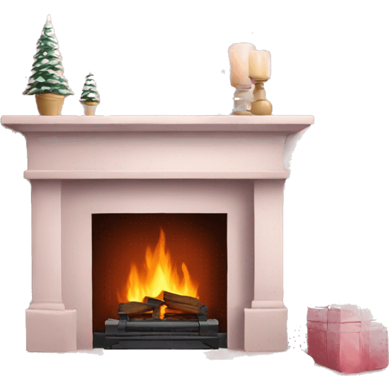 Winter Pink FirePlace emoji