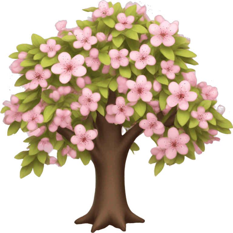 Sakura blossom tree emoji