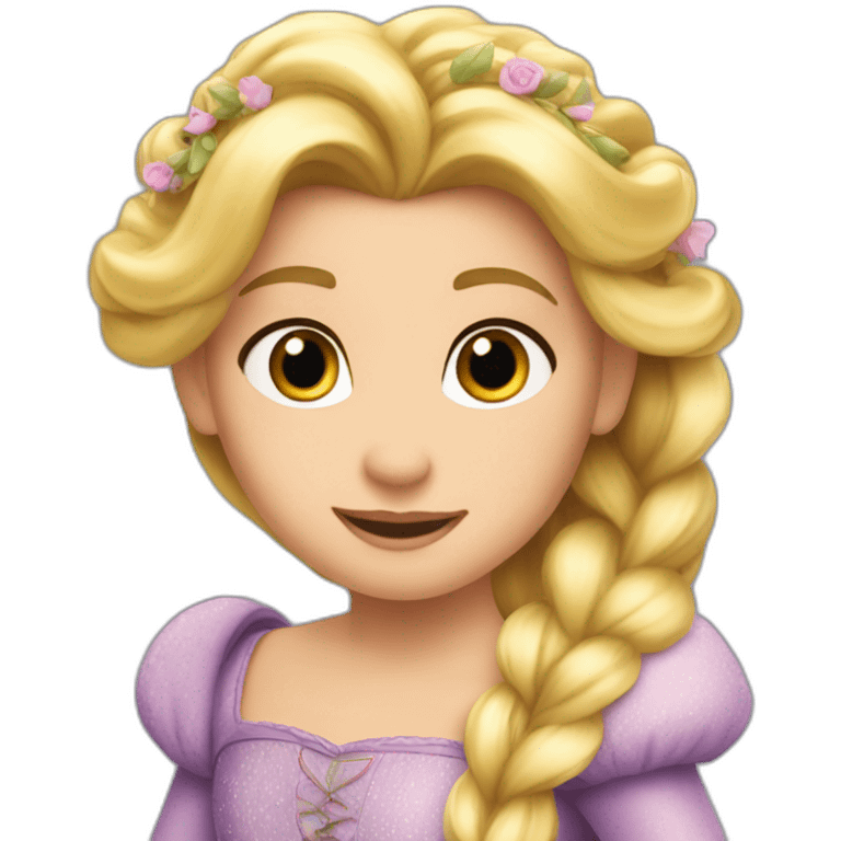 Princesse Raiponce emoji