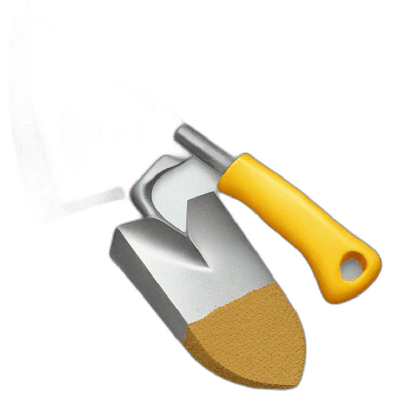 mason trowel emoji