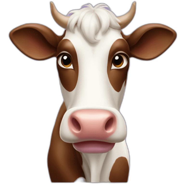 Milka cow emoji