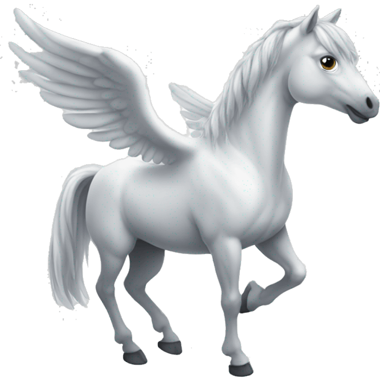 White Pegasus  emoji