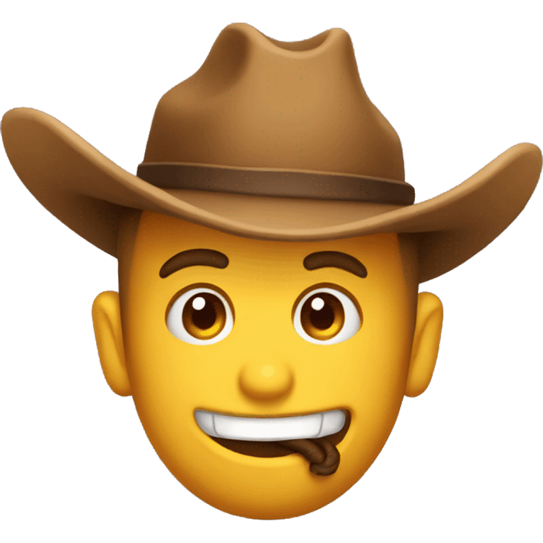  worm cowboy emoji