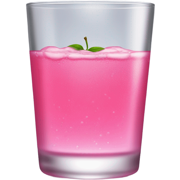 Pink love Drink  emoji